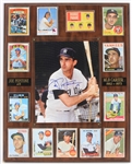 1960s-2000s Joe Pepitone Yankees/Cubs 16" x 20" Display w/ Trading Cards & Signed Photo (JSA)