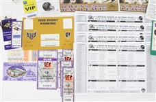 1990s-2000s Baltimore Ravens, Philadelphia Eagles, Jacksonville Jaguars Passes, Ticket Stubs, Game Day Programs & more (Lot of 115+)