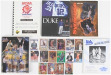 1998-1999 NCAA Final Four Memorabilia w/ NBA Rookie Cards Including Allen Iverson (Lot of 35+)