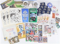1970s-90s Milwaukee Brewers Memorabilia w/ Don Larsen, Yogi Berra Signed Framed Photos & more (Lot of 80+)(JSA)