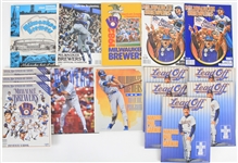 1970s-90s Milwaukee Brewers Memorabilia w/ Don Larsen, Yogi Berra Signed Framed Photos & more (Lot of 80+)(JSA)