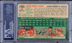 1954 Duke Snider Brooklyn Dodgers #32 Topps Baseball Card (PSA Good 2) 
