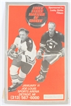 1950s-60s Detroit Red Wings Memorabilia Photos Magazines Displays and more ! (Lot of 50+)