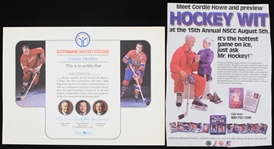1950s-60s Detroit Red Wings Memorabilia Photos Magazines Displays and more ! (Lot of 50+)