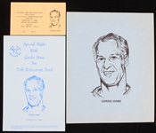 1950s-60s Detroit Red Wings Memorabilia Photos Magazines Displays and more ! (Lot of 50+)