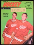 1950s-60s Detroit Red Wings Memorabilia Photos Magazines Displays and more ! (Lot of 50+)