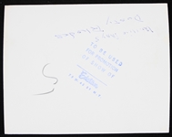 1952-57 Willie Mays Dusty Rhodes New York Giants 4 x 5 The Big Moment Promo Photo