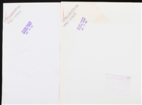 1963 Joe Pepitone New York Yankees & Jim Gilliam Dodgers 11x14 World Series Press Photos (Lot of 2)