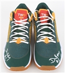 2021 DeJounte Murray San Antonio Spurs Signed New Balance Sneakers (*JSA*)