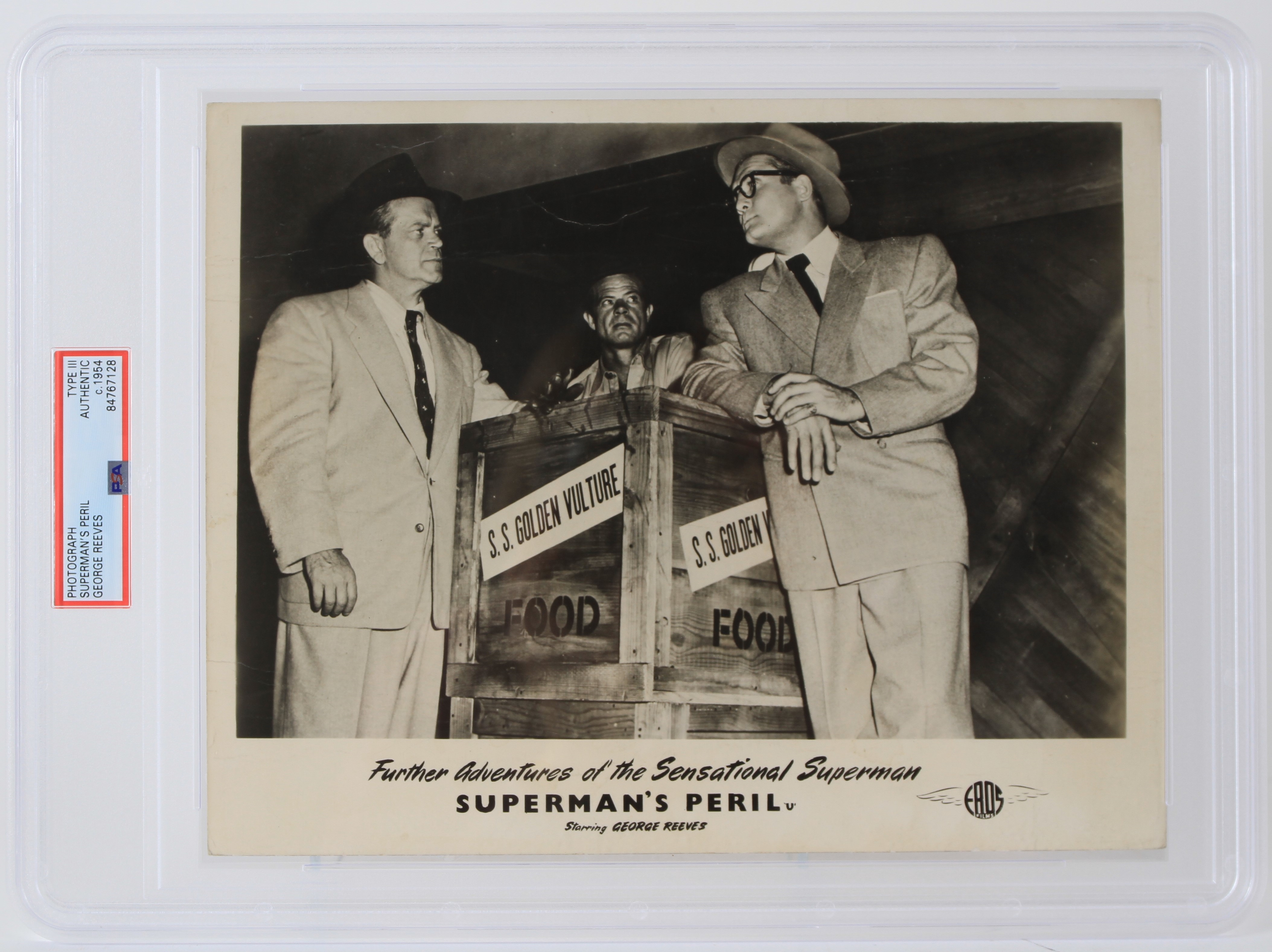 George Reeves Typing Lot Detail - 1954 George Reeves Superman's Peril 8