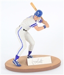 1990 George Brett Kansas City Royals 7.5" Gartlan Statue w/ Signed Cut (JSA)