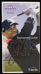 2014 Tiger Woods Signed Torrey Pines Farmers Insurance Open Tournament Guide (JSA)