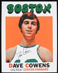 1970-1980 Dave Cowens Boston Celtics Autographed 11x14 Colored Photo (JSA)