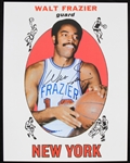 1967-1977 Walt Frazier New York Knicks Autographed 11x14 Colored Photo (JSA)