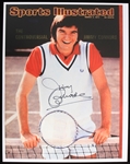 1969-1992 Jimmy Connors Tennis Player Autographed 11x14 Colored Photo (JSA)