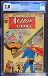 1961 Action Comics #275 CGC Graded 2.0 (CGC Slabbed)