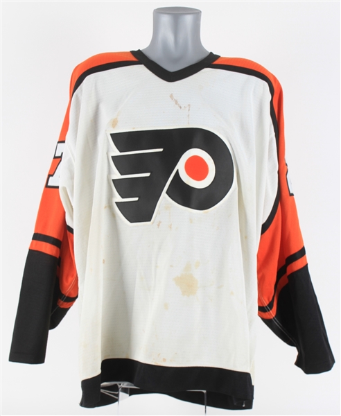 1990s Ron Hextall Philadelphia Flyers Center Ice Jersey 