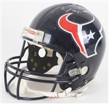 2009-10 Bernard Pollard Houston Texans Signed Professional Model Helmet (MEARS LOA/JSA)
