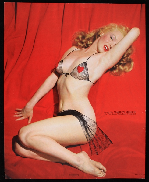 1956 Marilyn Monroe Entrancing 8x10 Calendar Photo