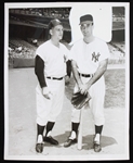 1964-1965 Archie Moore New York Yankees 8x10 Black and White Photo