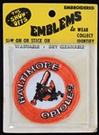 1970s-1980s Baltimore Orioles Embroidered Emblem In Package