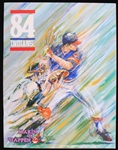 1984 Cleveland Indians Offical Souvenir Program (Stone Mint, Fresh From Case)