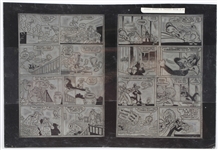 1970s Bugs Bunny and Tweety Bird Comic Printing Plate
