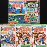 1973-1976 Mighty Thor Comic Books (Lot of 5)