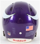 2015 Kyle Rudolph Minnesota Vikings Game Worn Helmet (MEARS LOA)