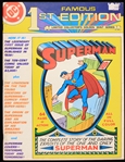 1979 Superman #1 DC Comics Famous 1st Edition Golden Mint Series Oversize Comic Book