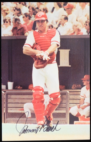 Lot Detail - 1967-1983 Johnny Bench Cincinnati Reds Autographed 3x5 ...