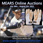 2019 Aaron Judge New York Yankees Game Worn Adidas Batting Gloves (MEARS LOA)
