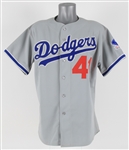 1983 Jerry Reuss Los Angeles Dodgers Game Worn Road Jersey (MEARS LOA)