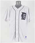 1992-93 Mike Henneman Detroit Tigers Signed Game Worn Home Jersey (MEARS LOA/JSA)