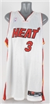 2003-04 Dwyane Wade Miami Heat Game Worn Home Jersey (MEARS A5)