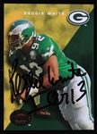 1993 Reggie White (d.2004) Philadelphia Eagles Green Bay Packers Autographed Skybox Trading Card #69 (JSA)