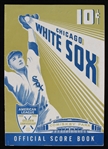 1951 Chicago White Sox Official Score Book