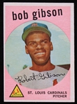 1959 Bob Gibson St. Louis Cardinals Topps Trading Card #514