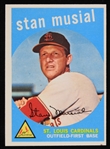 1959 Stan Musial St. Louis Cardinals Topps Trading Card #150