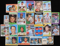 1909-1975 Jake Stahl Boston Red Sox T206 Piedmont 150 Orlando Cepeda St. Louis Cardinals Nellie Fox Chicago White Sox and More Topps Trading Cards (Lot of 23)