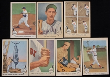 1959 Ted Williams Boston Red Sox Fleer Trading Cards (Lot of 7)