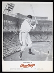 1952 Stan Musial St. Louis Cardinals 5x7 B&W Rawlings Promotional Photo