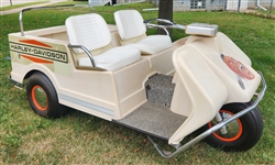 1964-1965 Harley Davidson Milwaukee Braves Relief Pitchers Golf Cart 