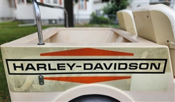1964-1965 Harley Davidson Milwaukee Braves Relief Pitchers Golf Cart 