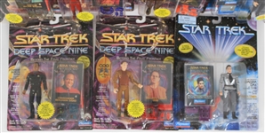 1994 Star Trek Deep Space Nine Space Station DS9, Figures and more (Lot of 14)