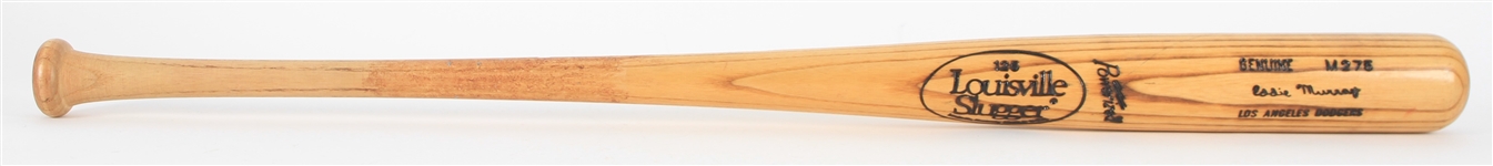 1991 Eddie Murray Los Angeles Dodgers Louisville Slugger Professional Model Bat (MEARS LOA)