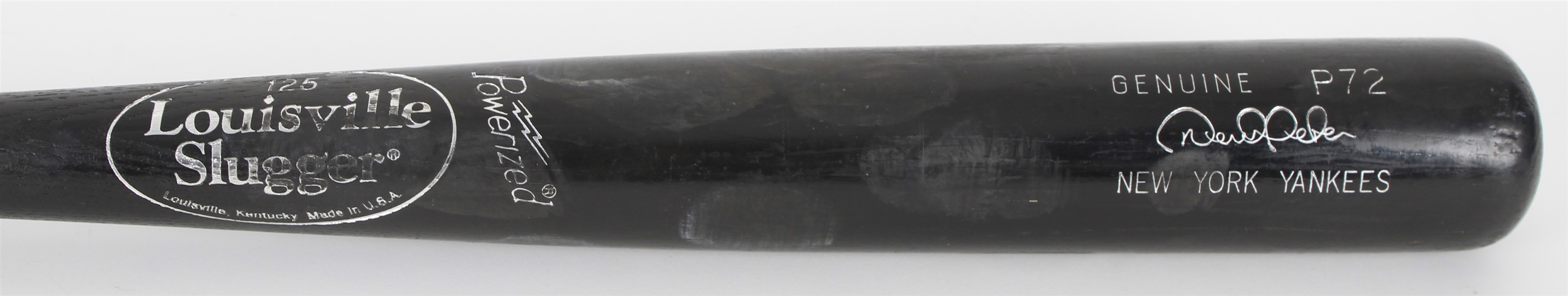 2002-08 Derek Jeter New York Yankees Louisville Slugger Professional Model Bat (MEARS A6)