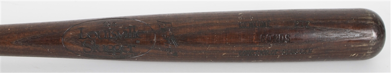 1985-86 Barry Bonds Minor League Louisville Slugger Professional Model Bat (MEARS LOA)