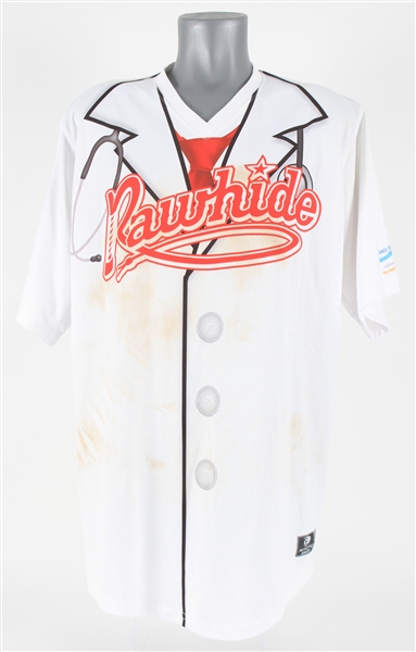 2010s Visalia Rawhide #3 Game Worn Jersey (MEARS LOA)