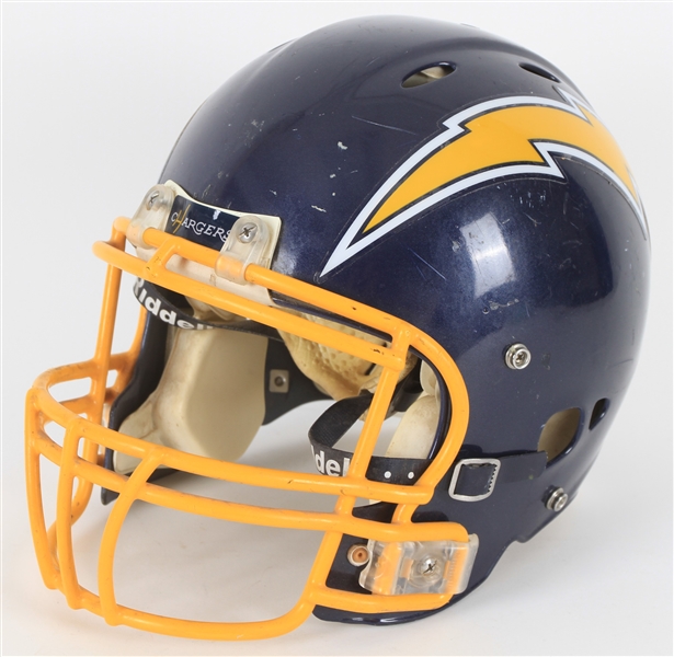 2010-12 San Diego Chargers Professional Model Helmet (MEARS LOA)